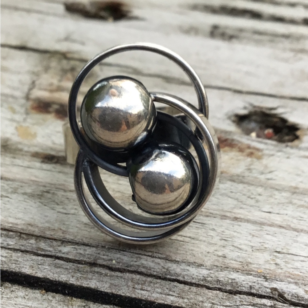 Vintage Made in Finland sterling silver ring